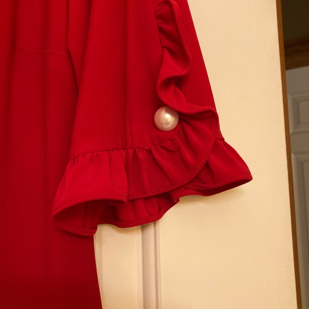 Frank Lyman red dress - Picture 2 of 3
